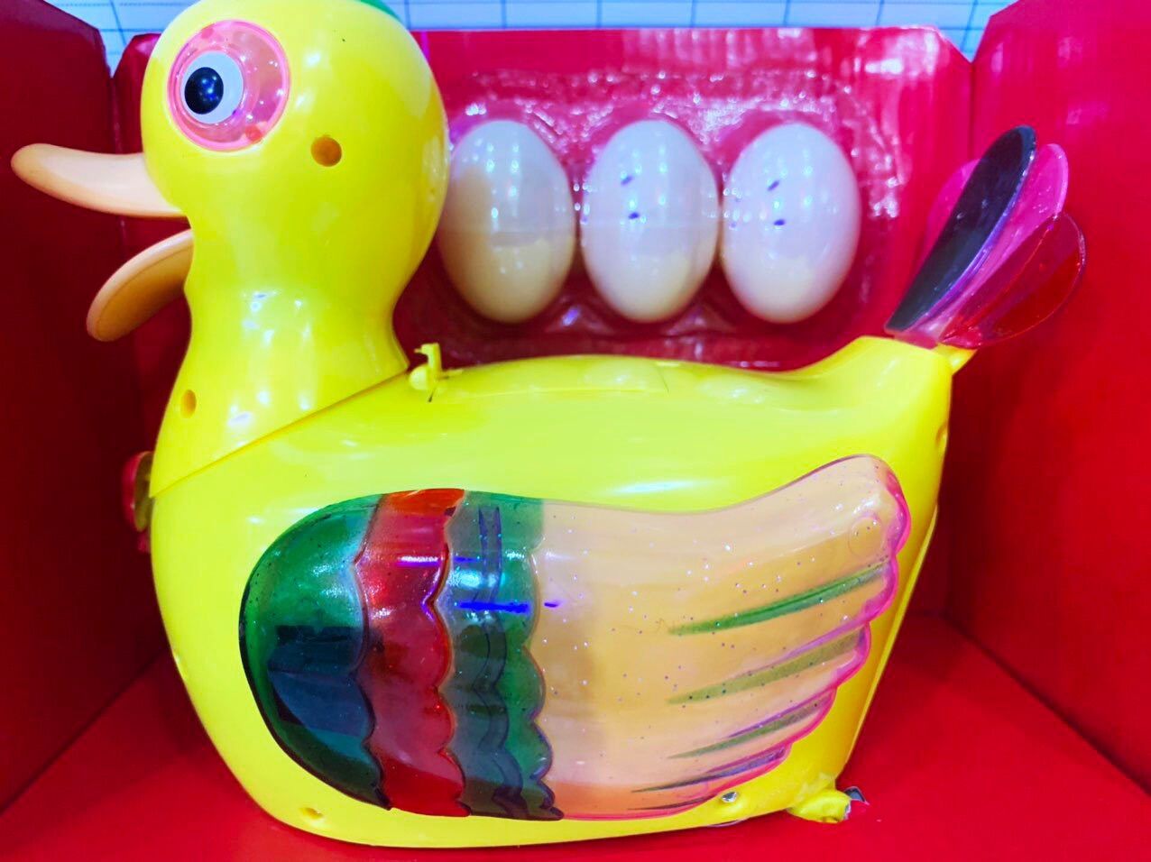 Đồ chơi gà vịt đẻ trứng vàng