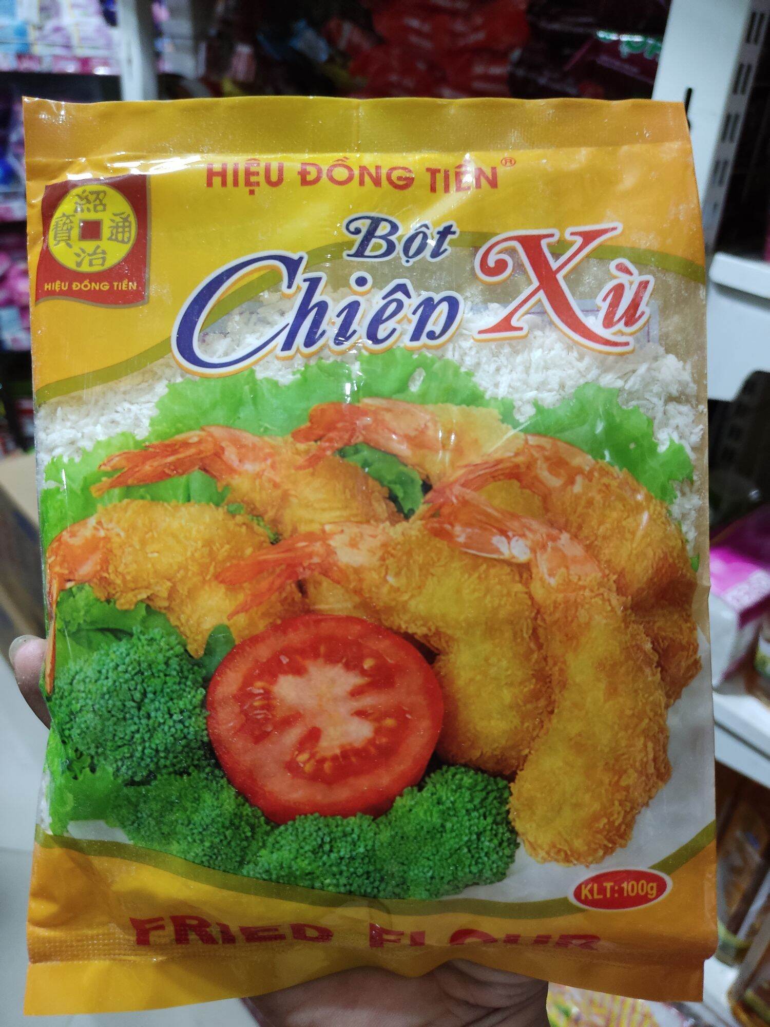 Bột chiên xù đồng tiền gói 100g