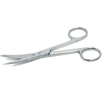 Kéo y tế 14cm cong 2 đầu nhọn