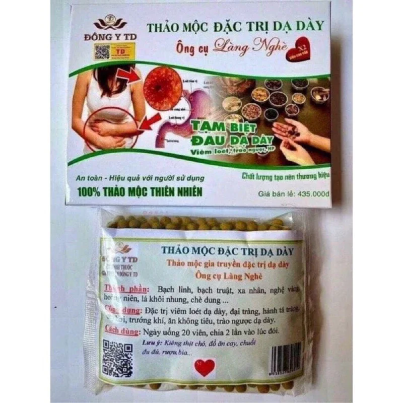 Thảo mộc dạ dày Ông cụ Làng Nghè