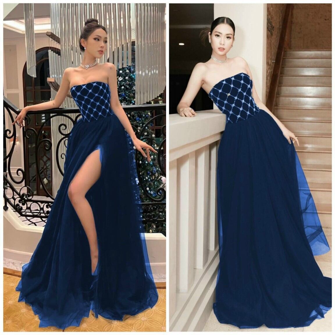 ĐẦM NHUNG 2 IN 1 CÚP NGỰC KẾT ĐÁ