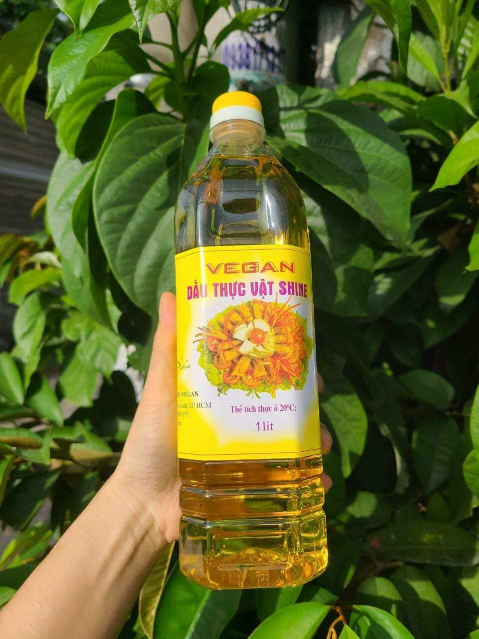 Dầu Ăn Thuần Chay Vegan Thực Vật chai 1lít