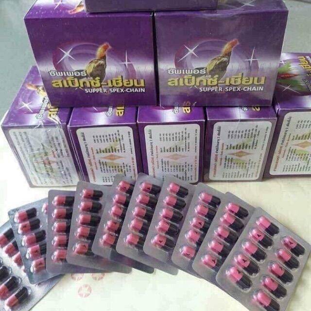 Kích nhanh mọc lông cho gà đá ( nguyên zin hộp 12 vỉ )