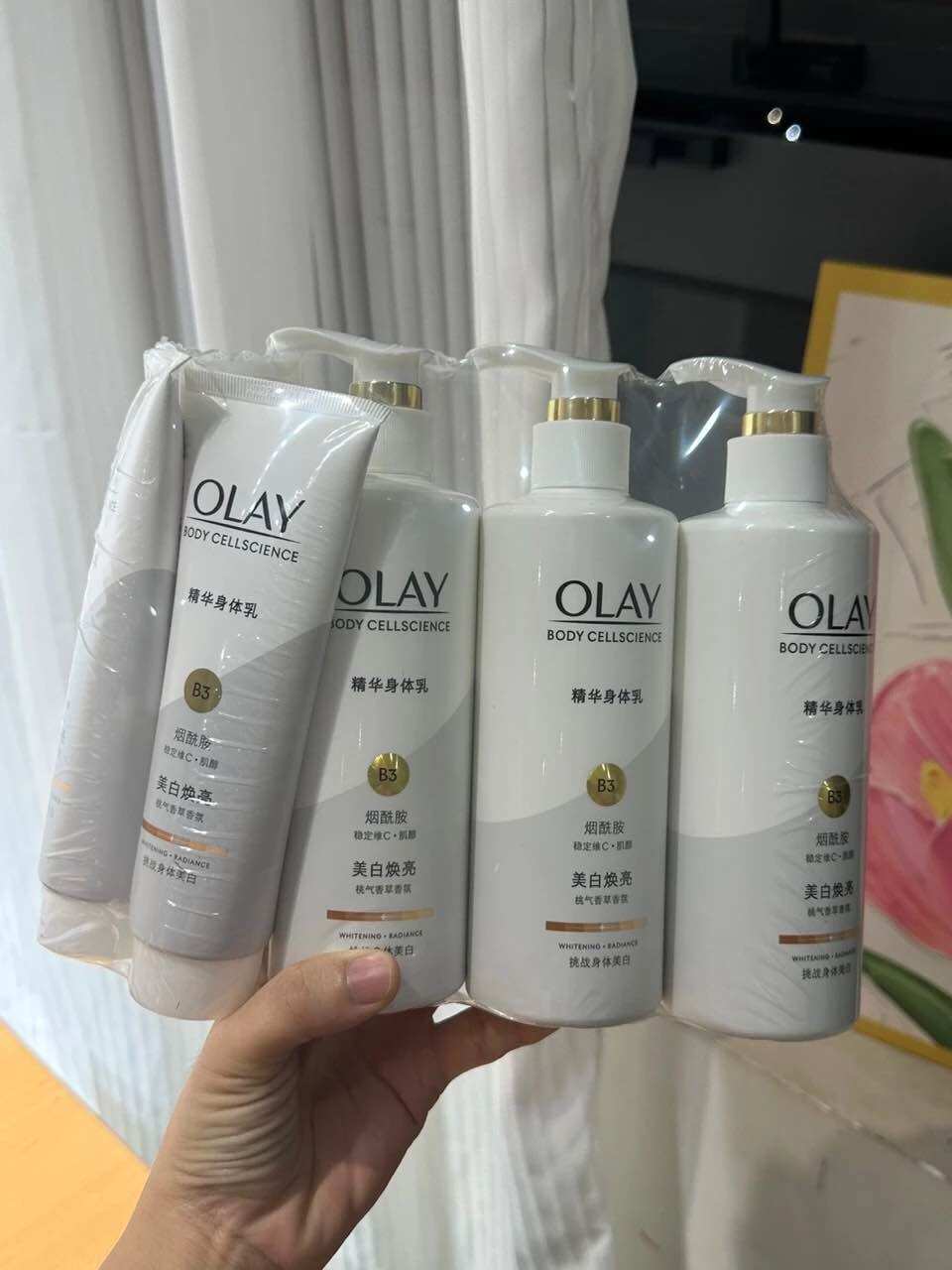 (Tặng mặt nạ) Combo Kem Ordita + OLAY B3 xám 90ml
