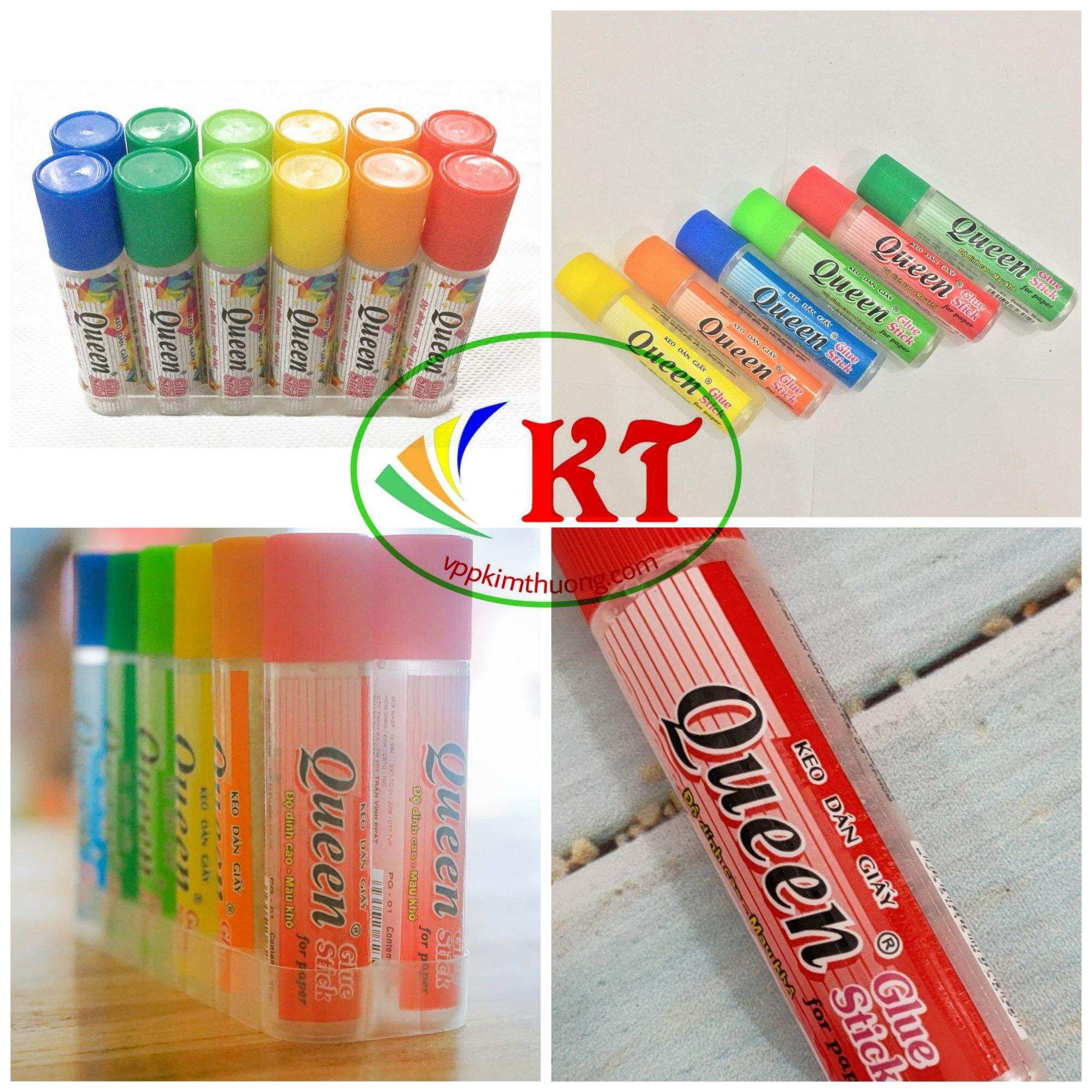 Hồ dán Queen 30ml lốc 12 chai