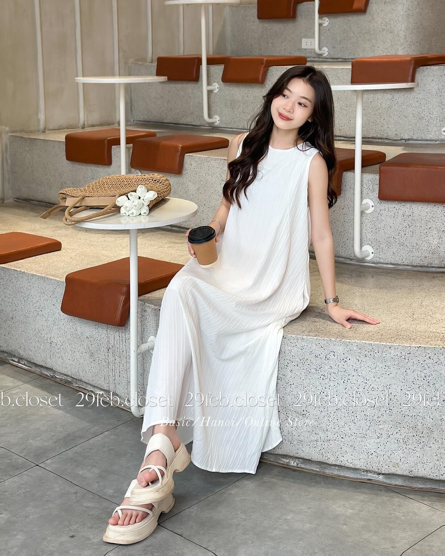 ĐẦM -VÁY MAXI BA LỖ