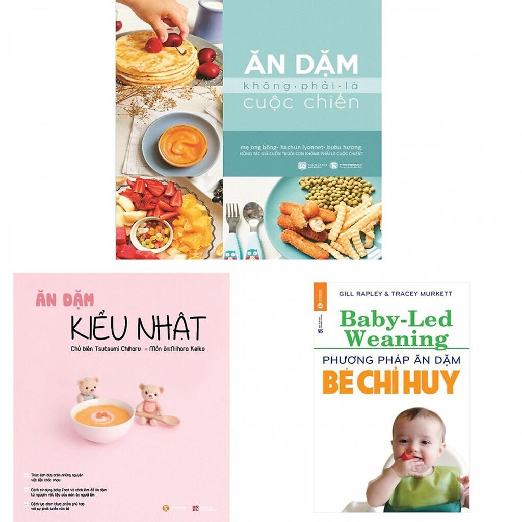 Combo Sách ăn dặm