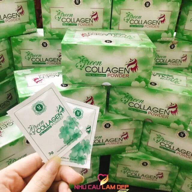 Trà Diệp lục Collagen
