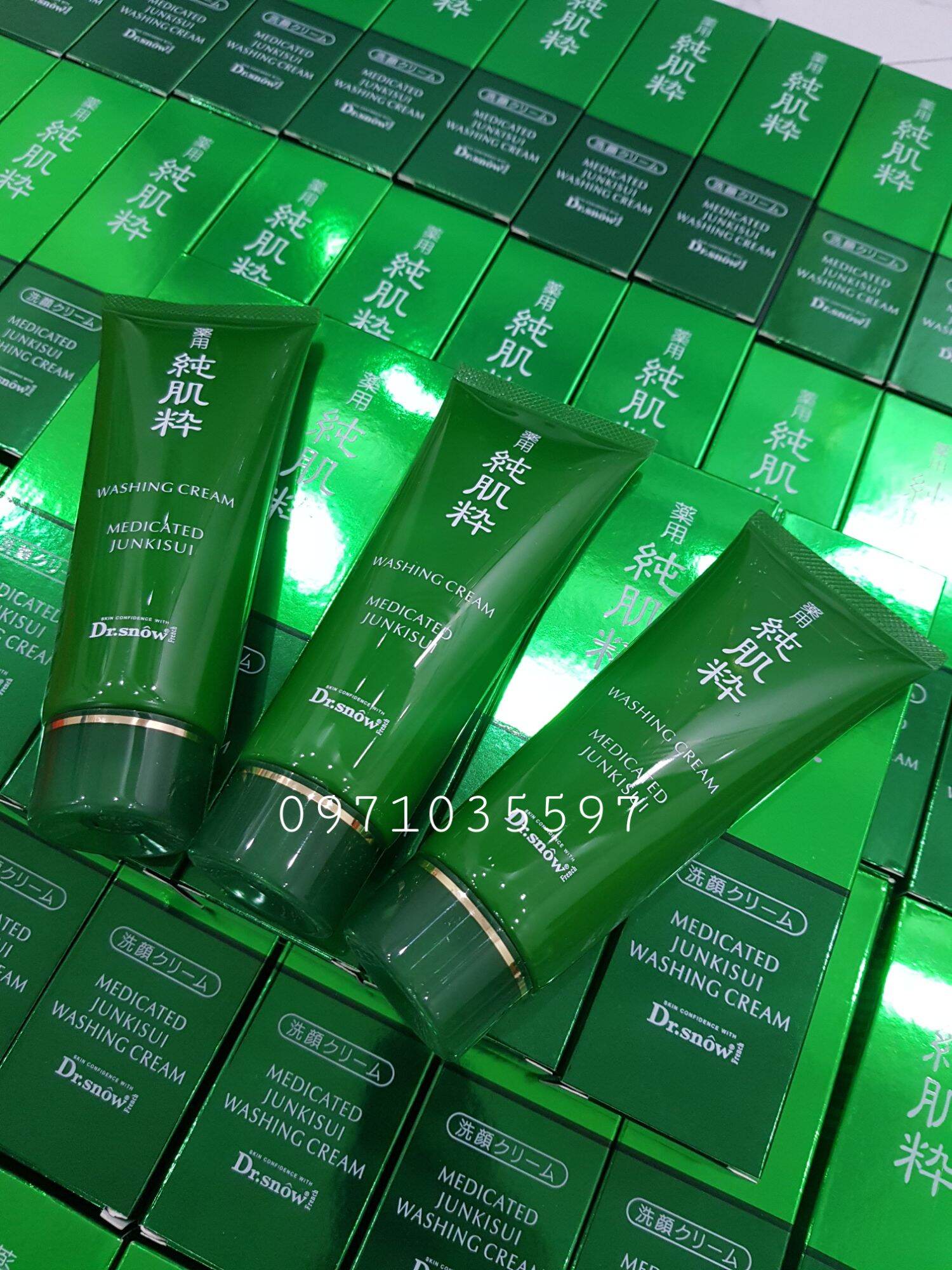 Sữa rửa mặt thảo dược Dr snow Nhật Bản cấp ẩm, giúp da trắng sáng