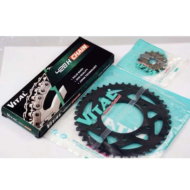 Yamaha Exciter 150 Sprocket - Black Chain Sprocket 10L Size 43/42/41/40 - Genuine Vital