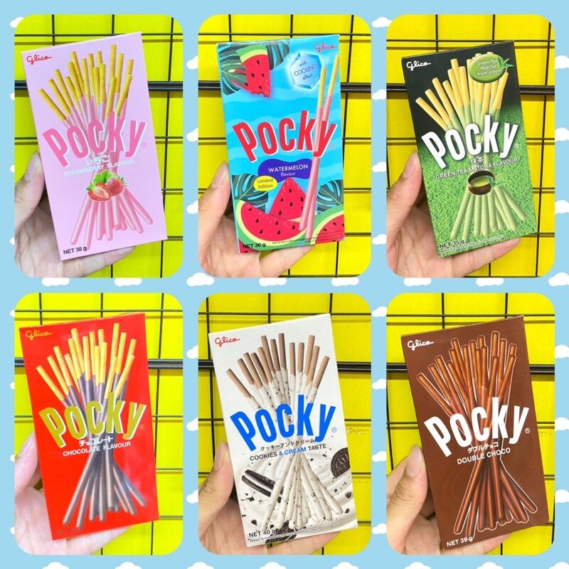 (12 Vị) Bánh Que Glico Pocky 40g
