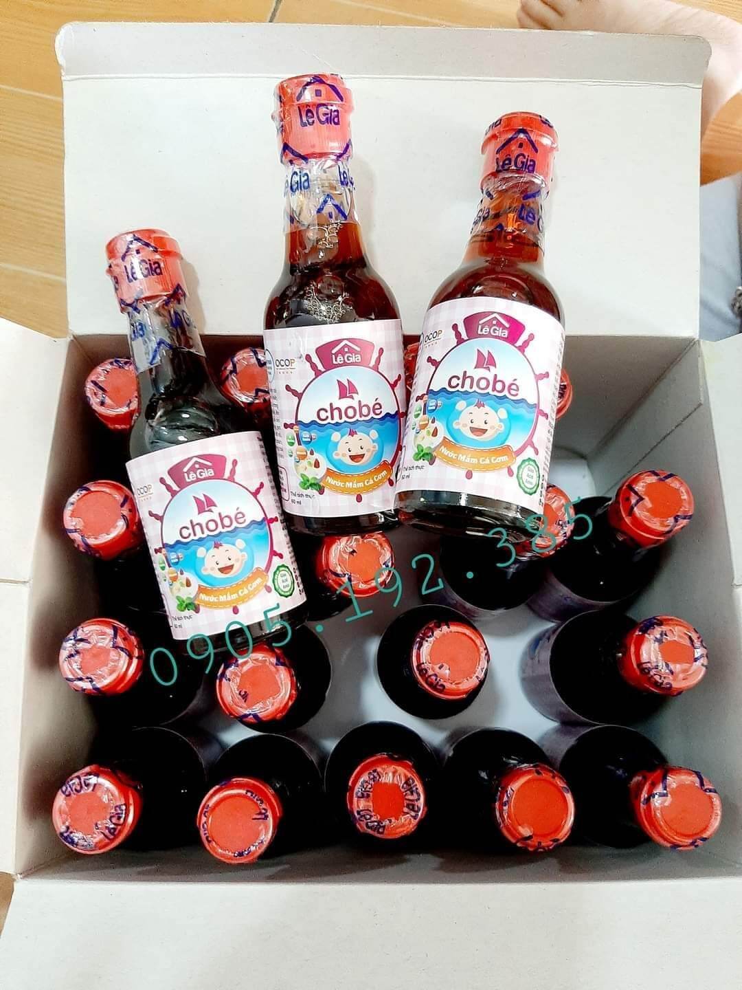 Nước mắm Lê Gia cho bé 200ml