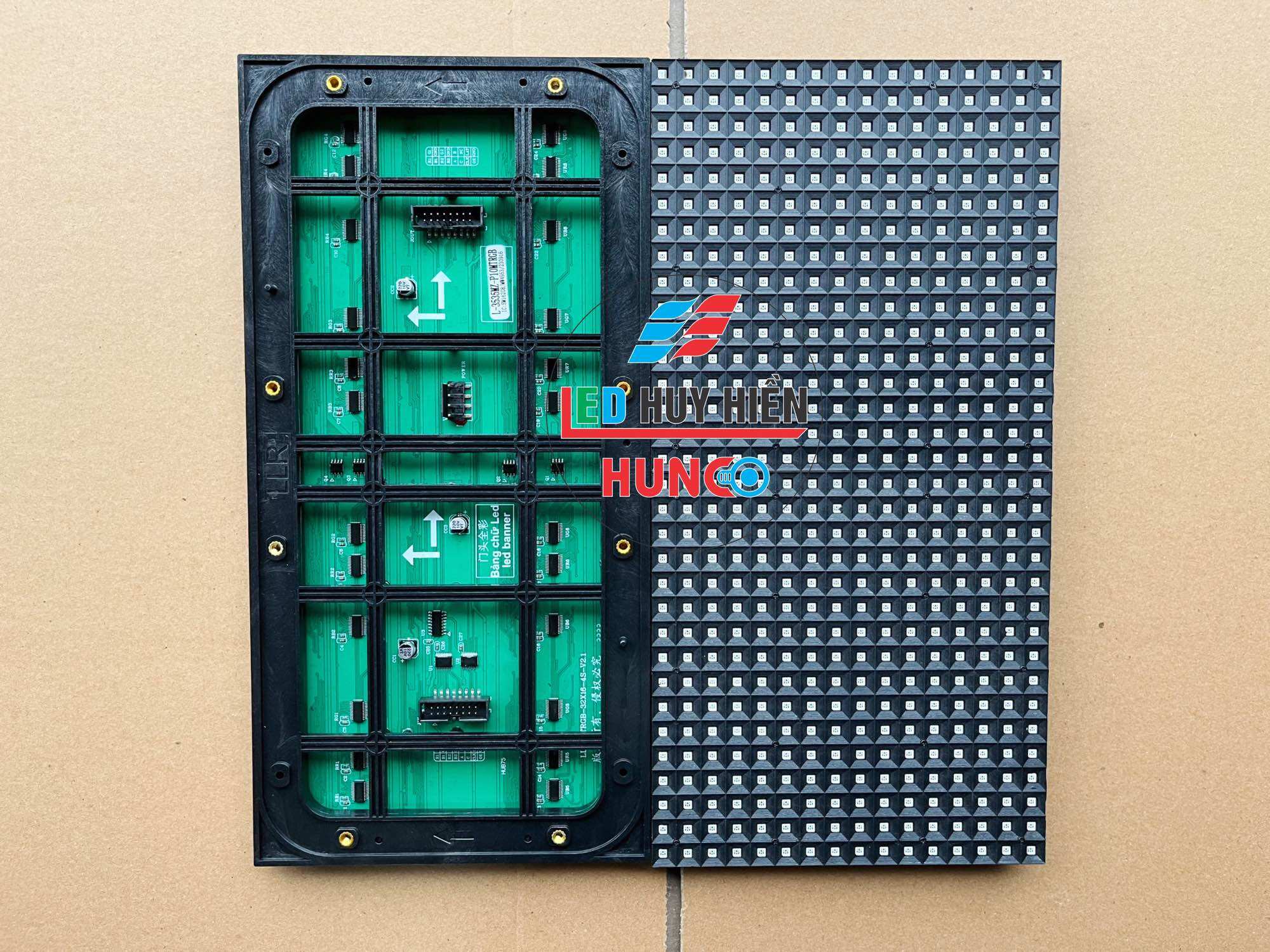 Module Led P10 LLR phun màu ngoài trời (Led P10 fullcolor outdoor) Đủ phụ kiện