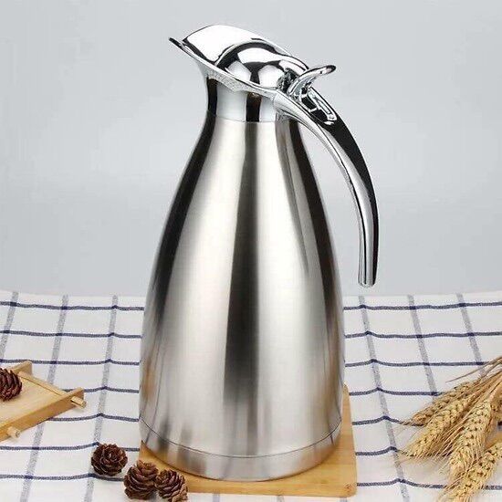 **bình nước mỏ vịt 2 lít chất liệu inox nhiều màu**