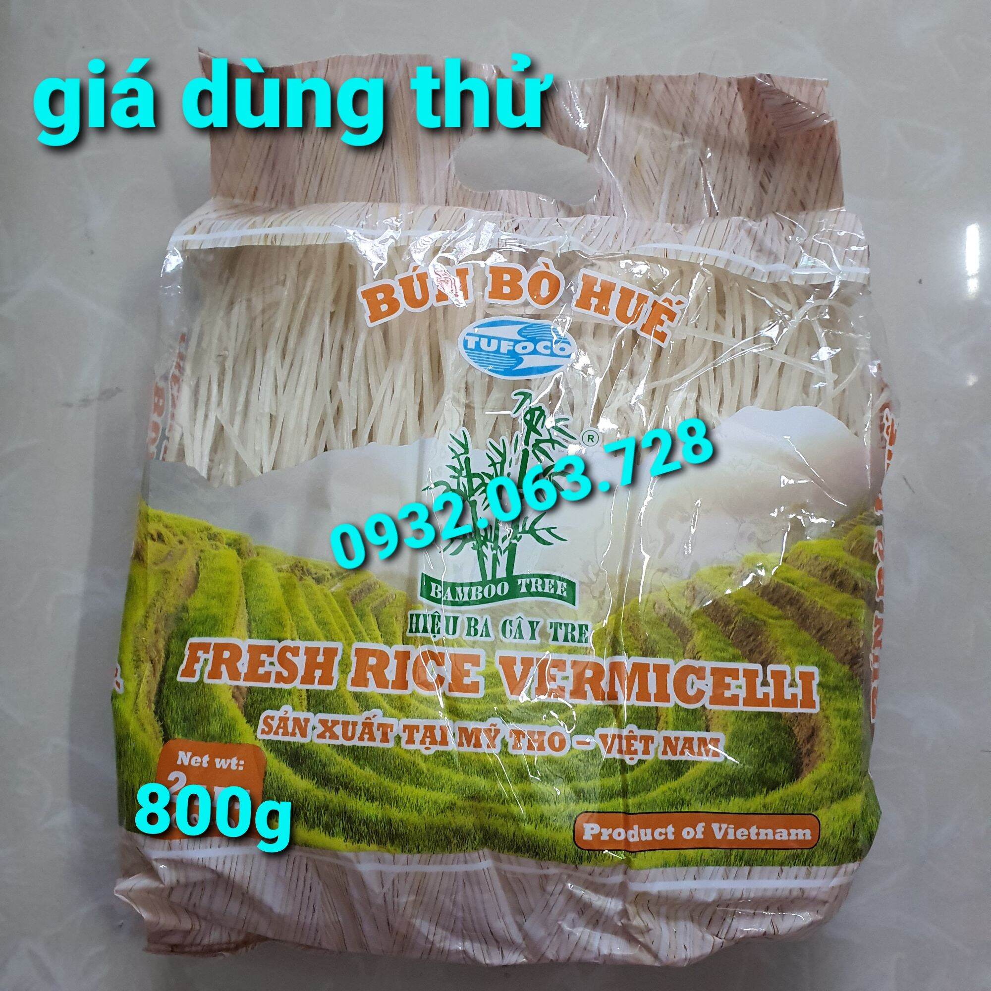 800g sợi bún bò huế ba cây tre