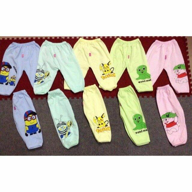 Sét 10 Quần chục dài cater, chất cotton dài cho bé