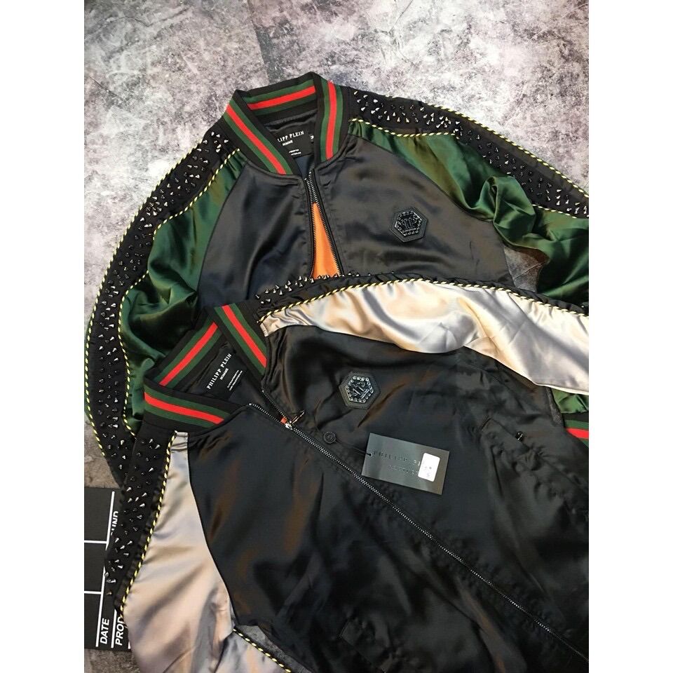 Áo khoác đính đá báo icon cao cấp