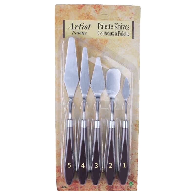 Bộ 5 dao chà láng trang trí bánh kem