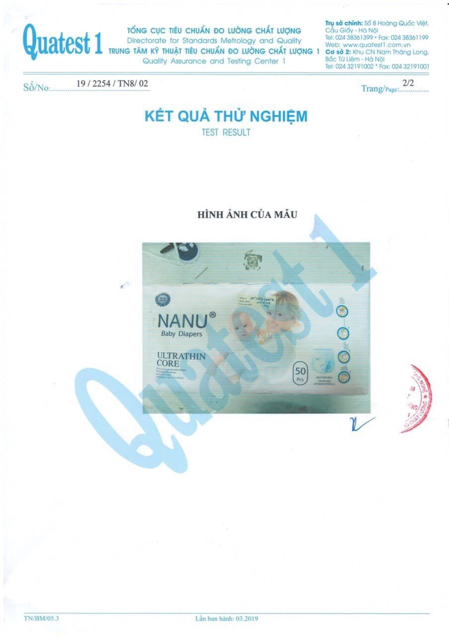 Bỉm quần Nanu size M 50 miếng Kobinanu