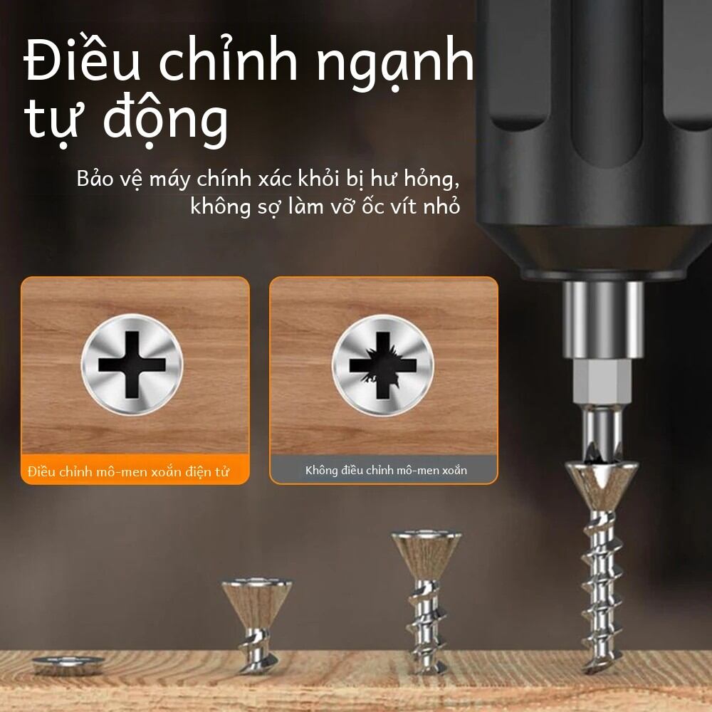 Bộ Tuốc Nơ Vít Điện Không Dây 4.2V, Nhỏ Gọn, Kiểu Súng, Dùng Trong Nhà, Dụng Cụ Sửa Chữa Đa Năng, Tay Cầm Từ Tính, Thép Không Gỉ