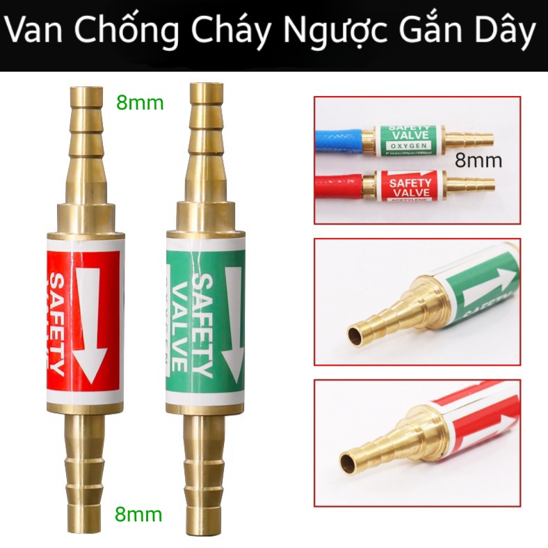 Van Chống Cháy Ngược_Van 1 Chiều_Van An Toàn