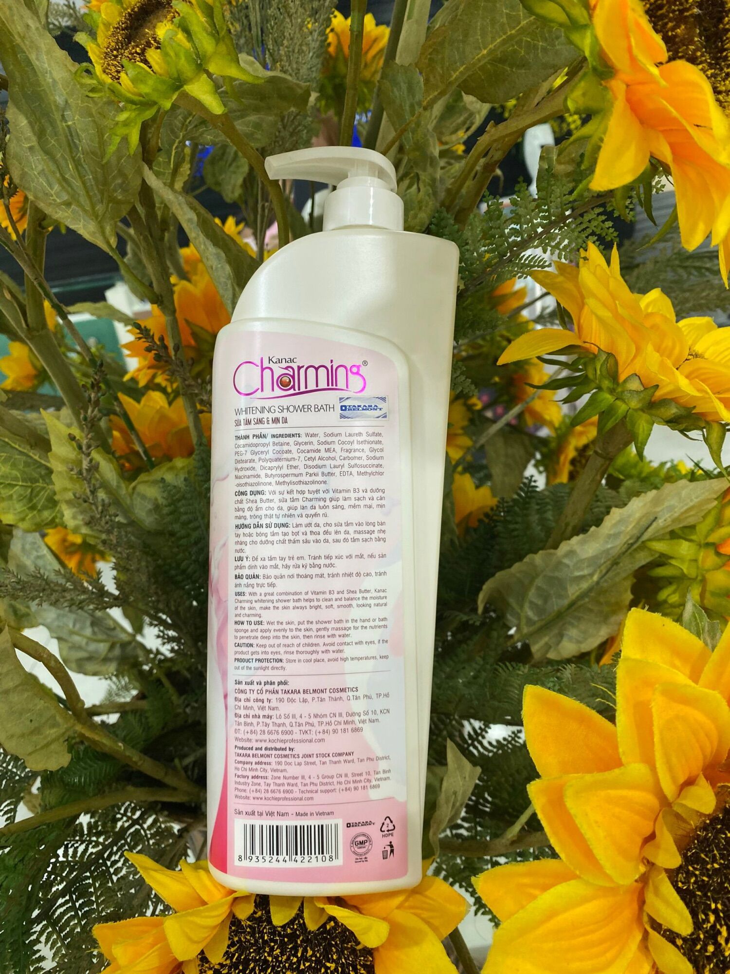 Sữa Tắm Kanac charming 1200ml