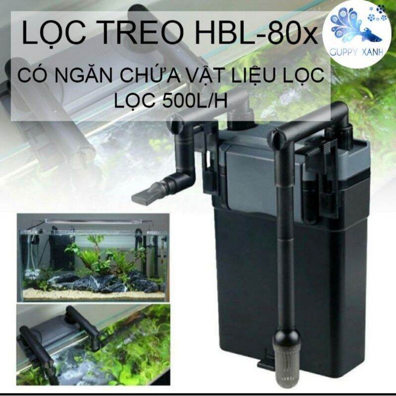 Lọc treo thành hồ sunsun hbl 803 - máy lọc phụ hồ cá - hồ thủy sinh