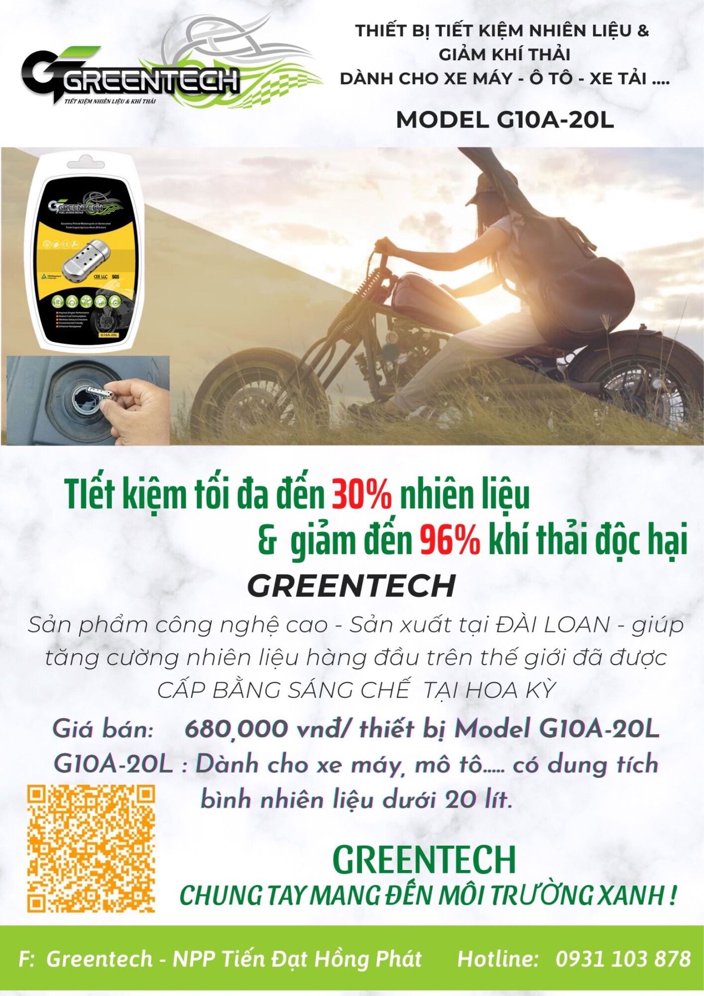Greentech g10a 20lít