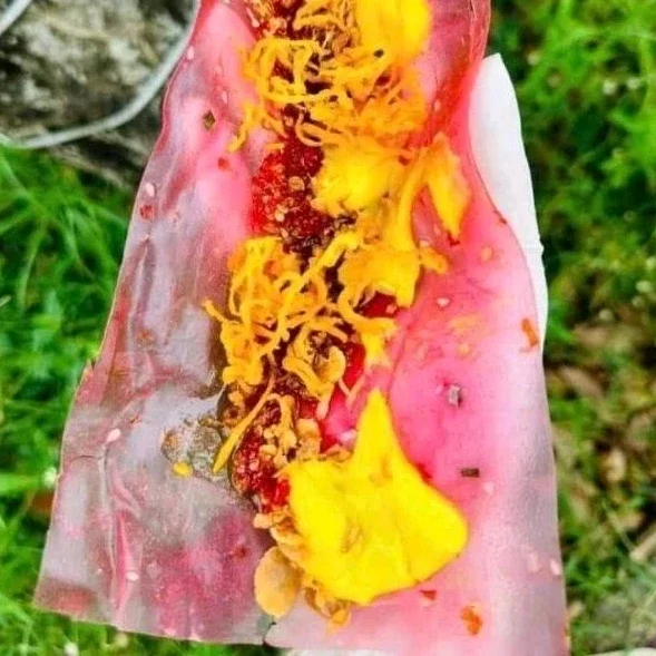 500gr Bánh tráng thanh long dẻo ớt