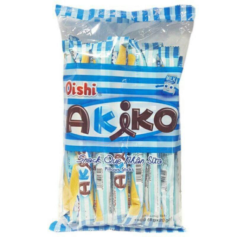 COMBO 3BÁNH SNACK AKIKO GÓI 20 QUE