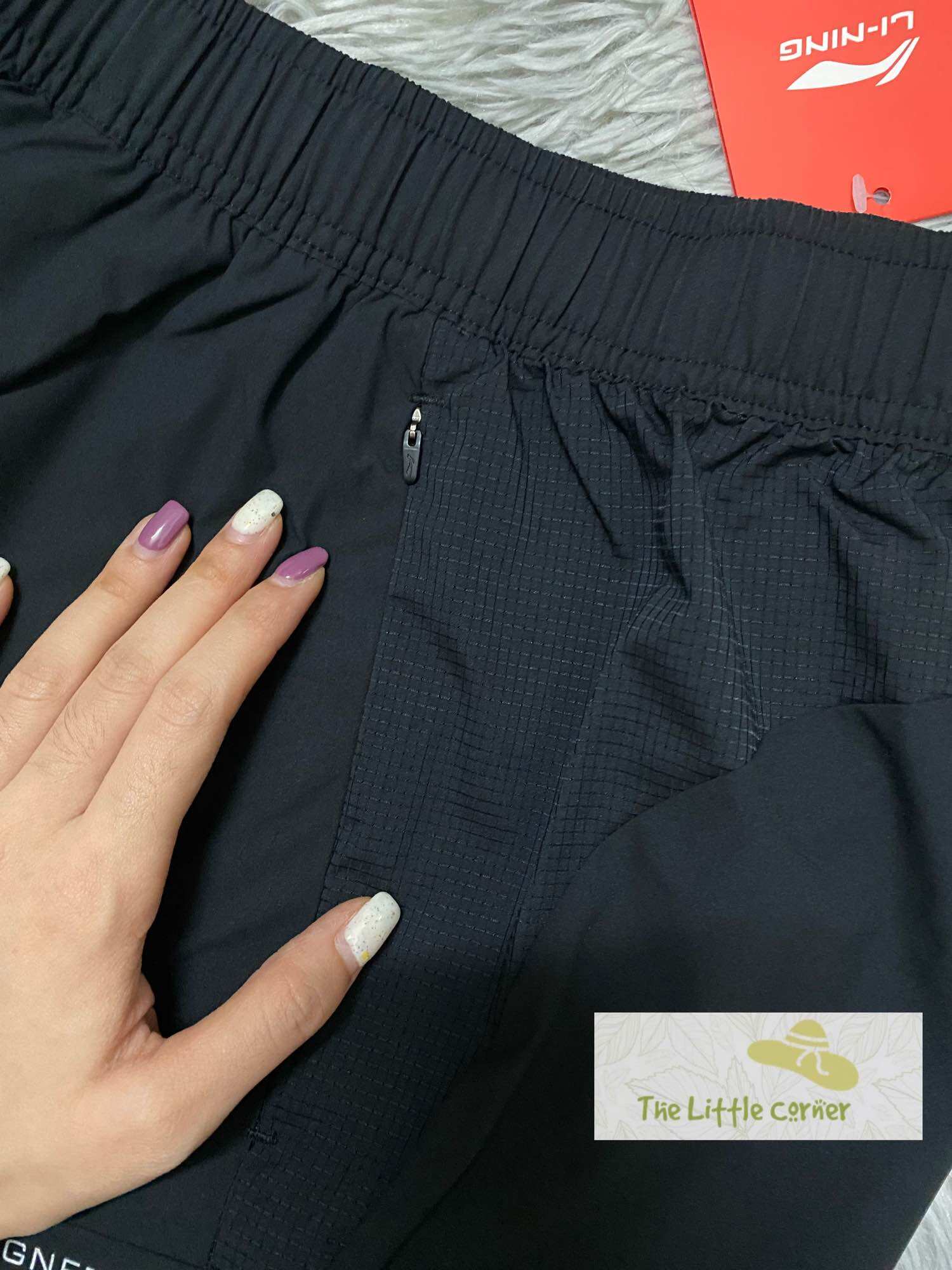 (Size M) Quần short gió nam Lining AKSS583-1