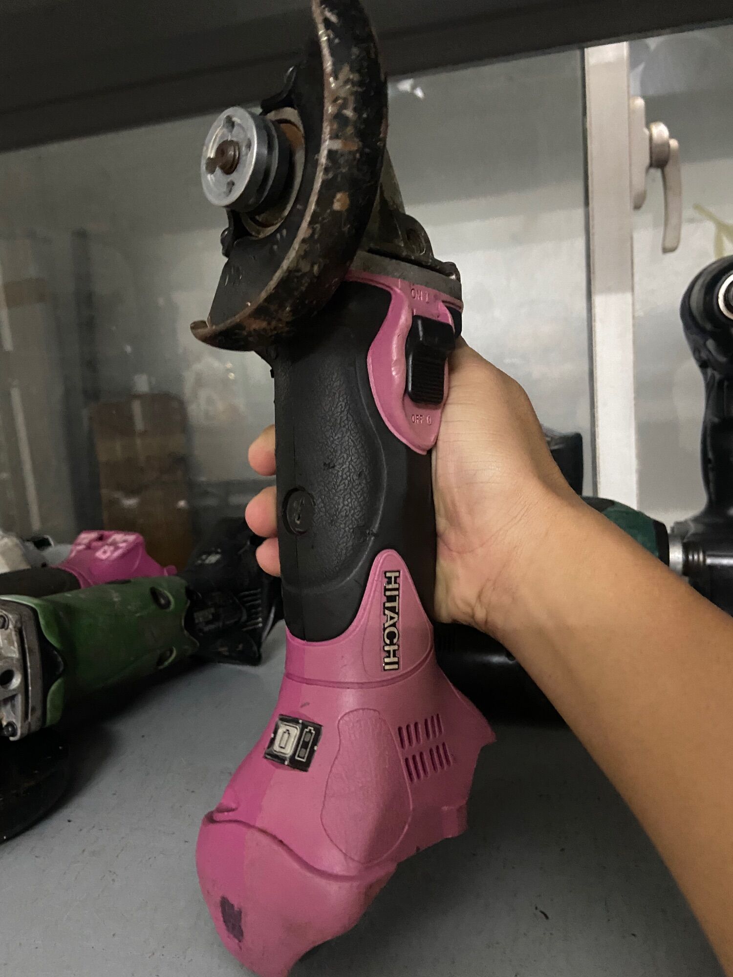 Máy mài cắt góc hitachi - chính hãng nội địa nhật