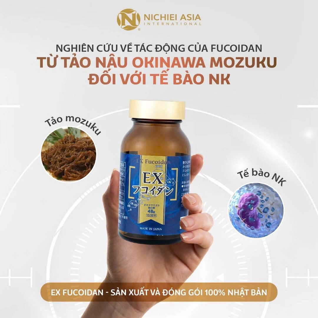 Japanese Fucoidan Ex Functional Food from Okinawa Brown Algae, Supports Nk Health.
