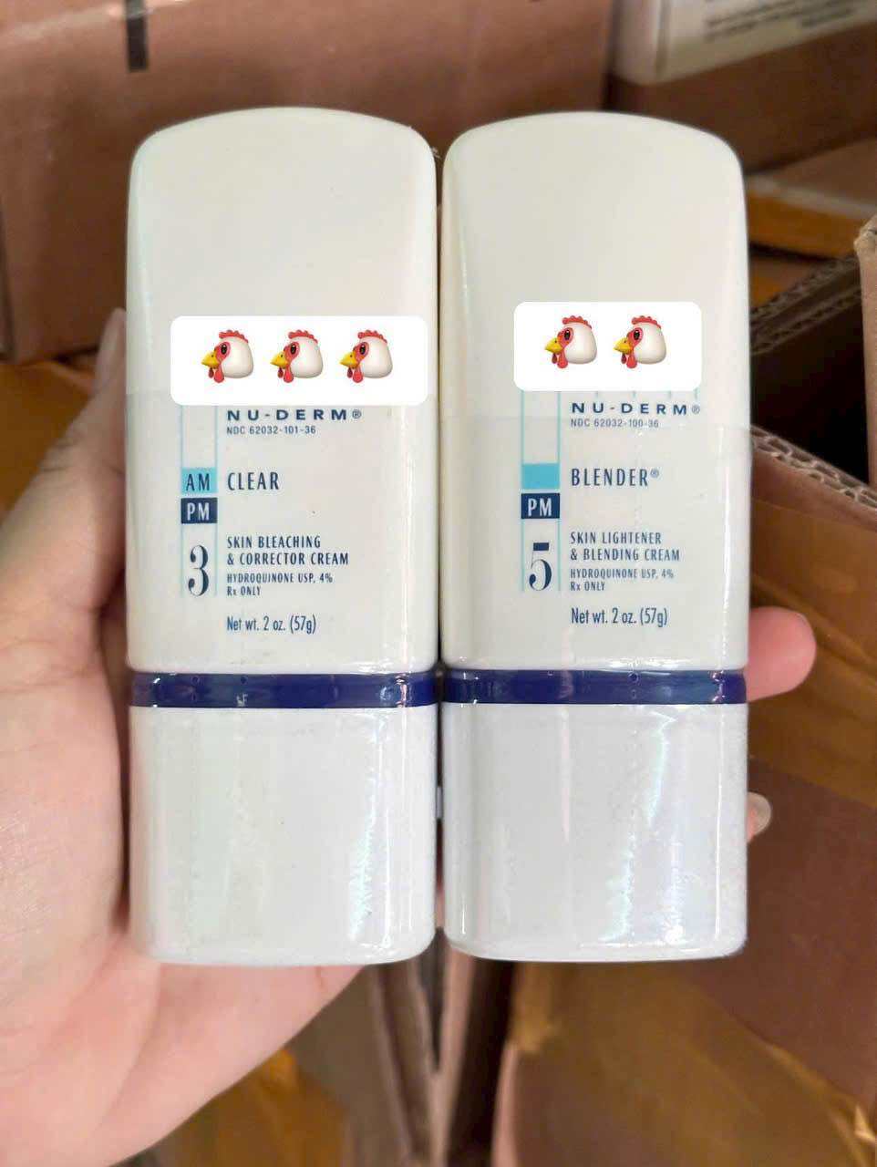 Kem Dưỡng Trắng Da Giảm Sạm Nám chuyên sâu hiệu quả số 3RX và 5RX