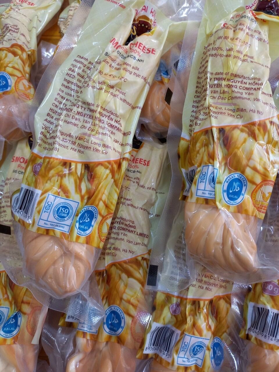 Combo 5 cây Phô Mai Hun Khói Solse 200g