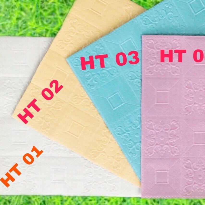 Combo 50 tấm xốp dán tường hoa văn 70x70cm