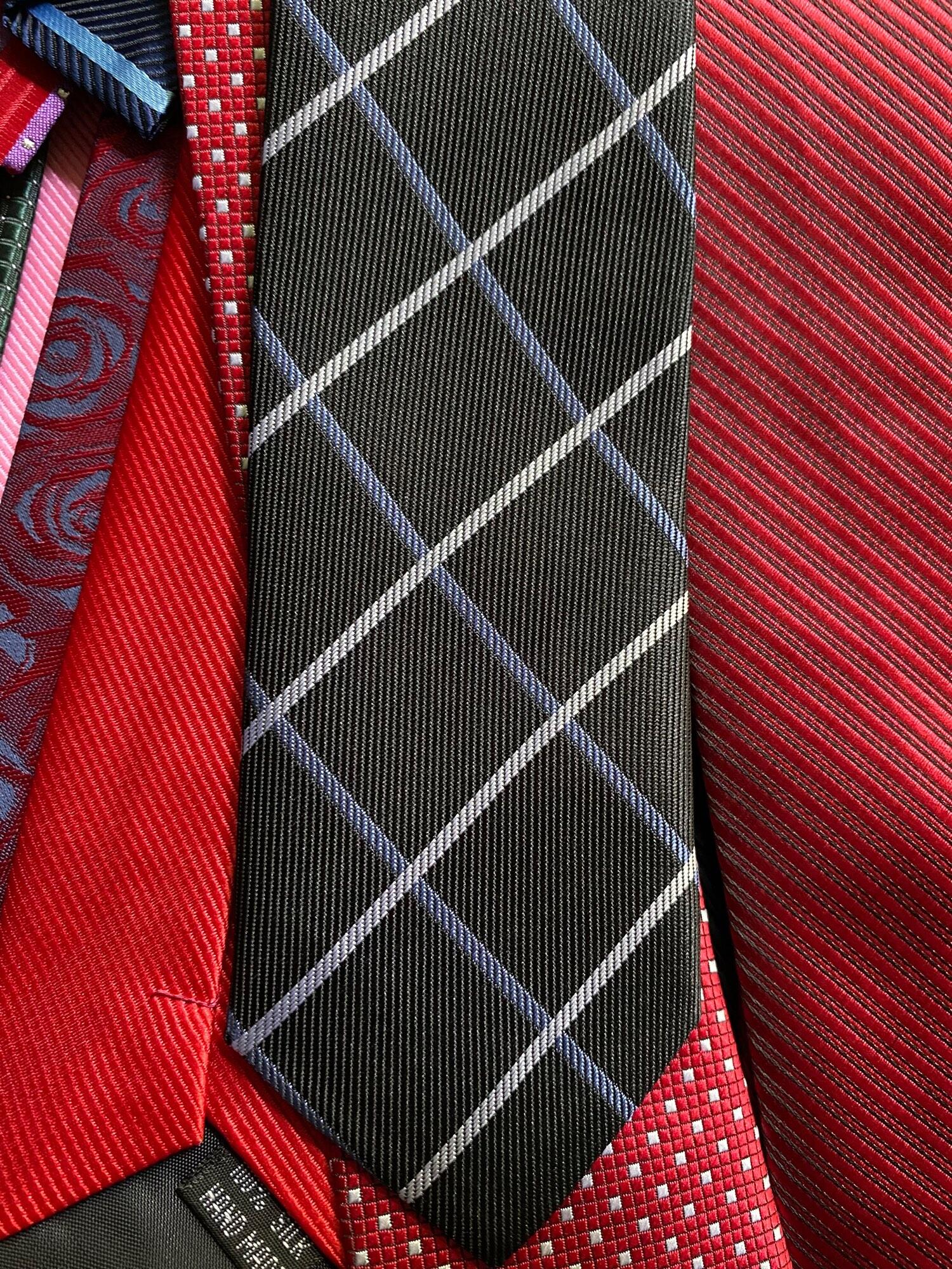 Cà vạt dây kéo bản trung 6cm