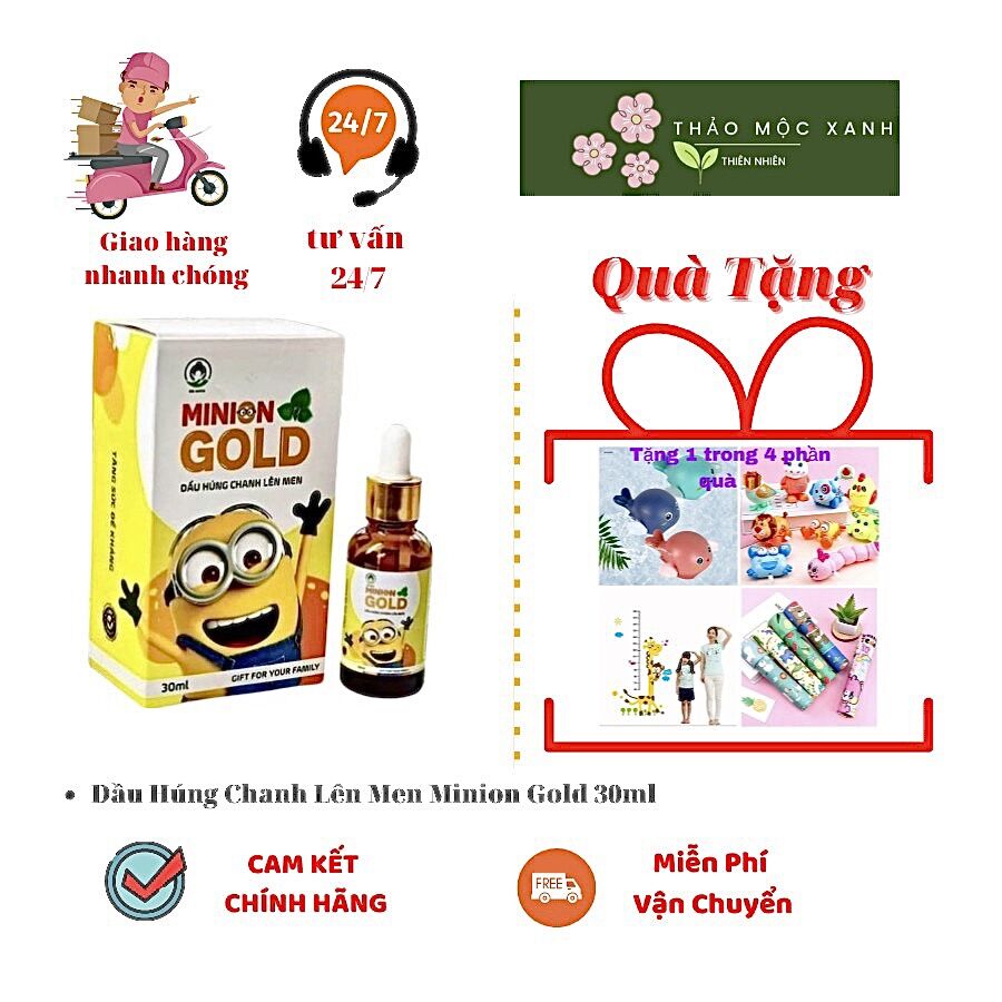 Dầu Húng Chanh Minion 30ml