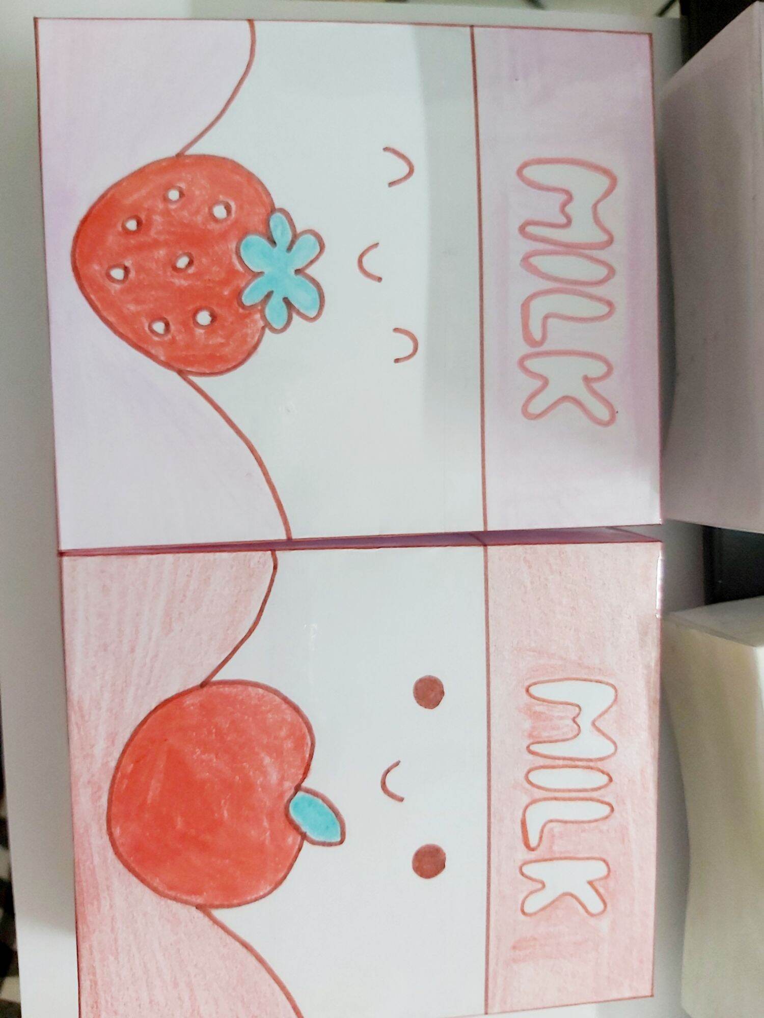 Squishy giấy sữa các vị handmade