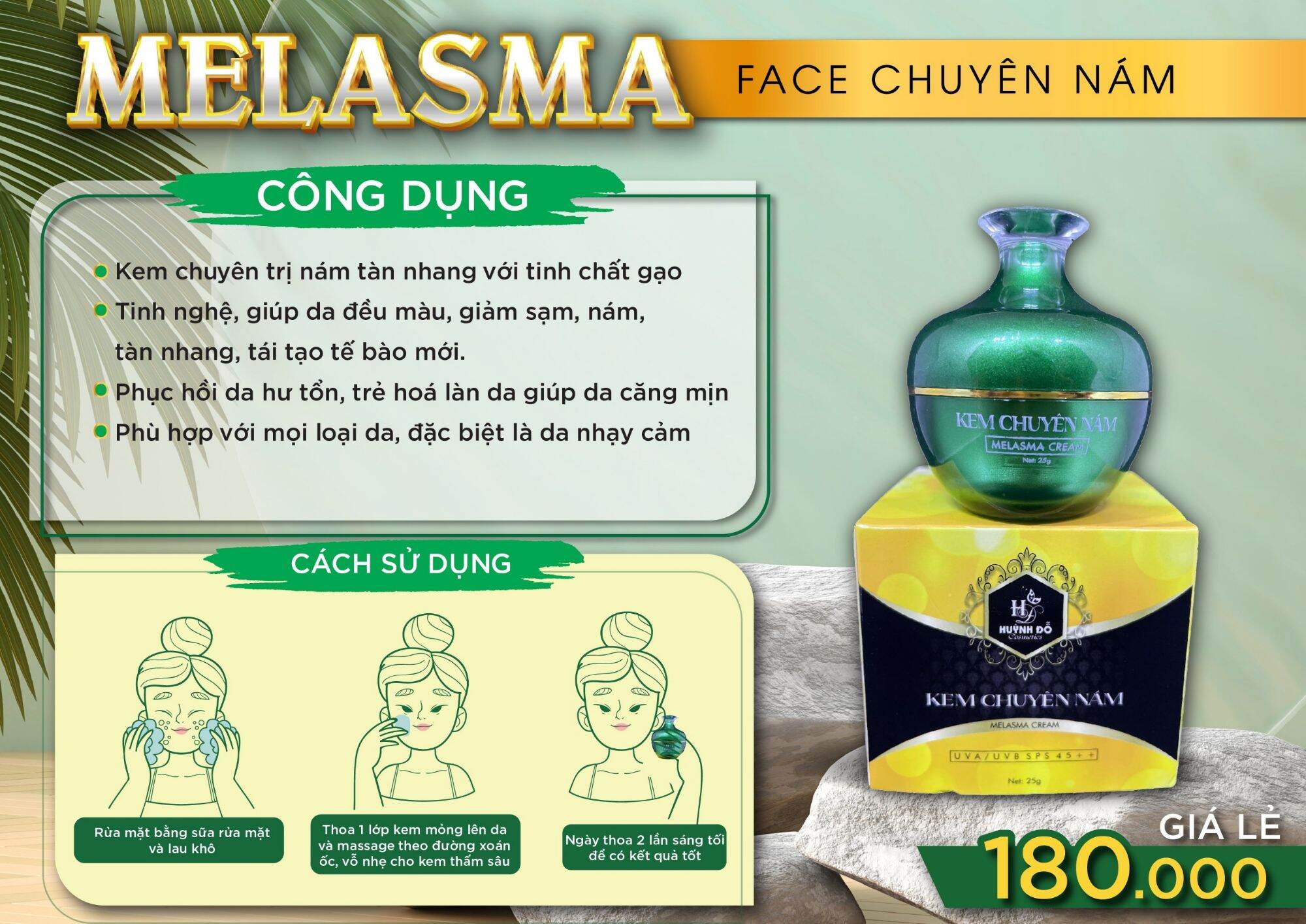 kem  nám huỳnh đỗ