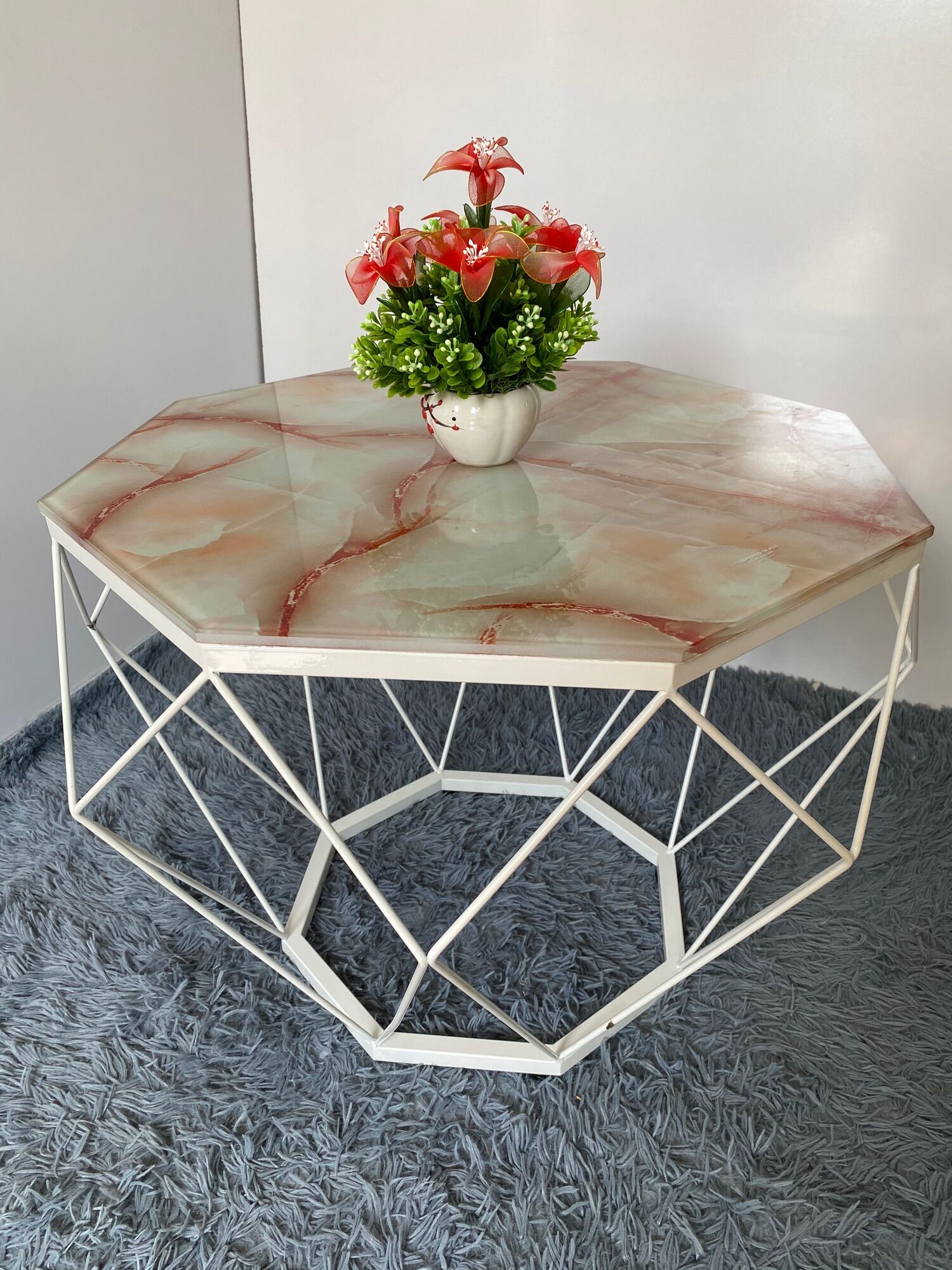 [ FREESHIP 80K ]. Bàn sofa kim cương, bàn trà phòng khách