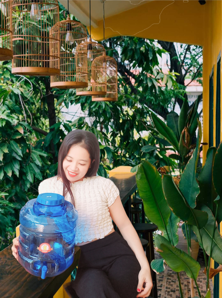 Bình nhựa đựng nước 10 lít