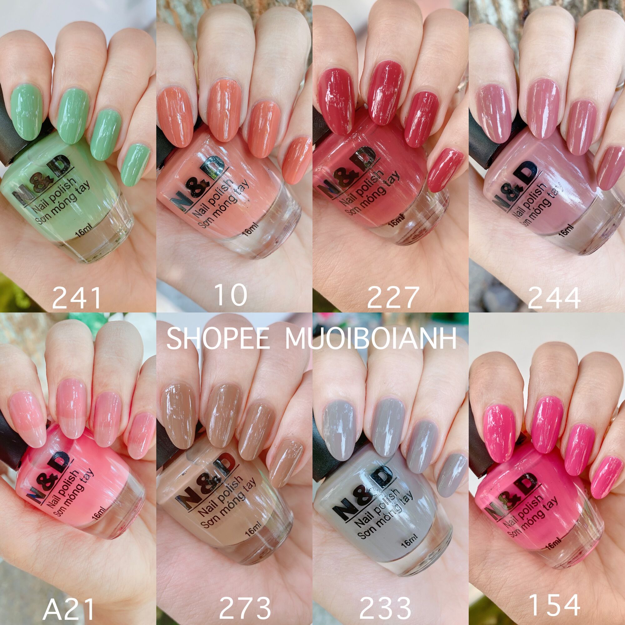 Sơn móng tay nd 16ml