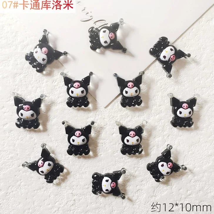 Charm nail mẫu hoạt hình