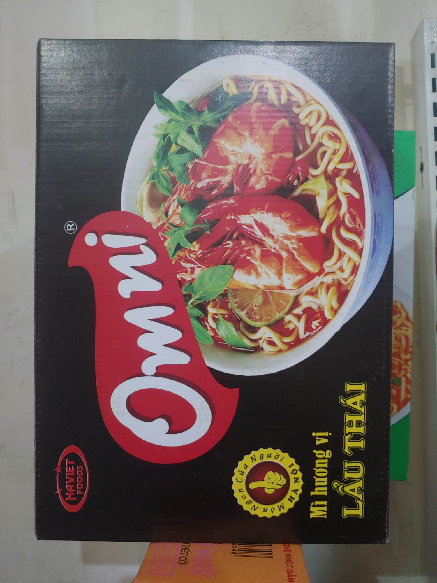 Mì Omni bát lẩu thái thùng 12 bát