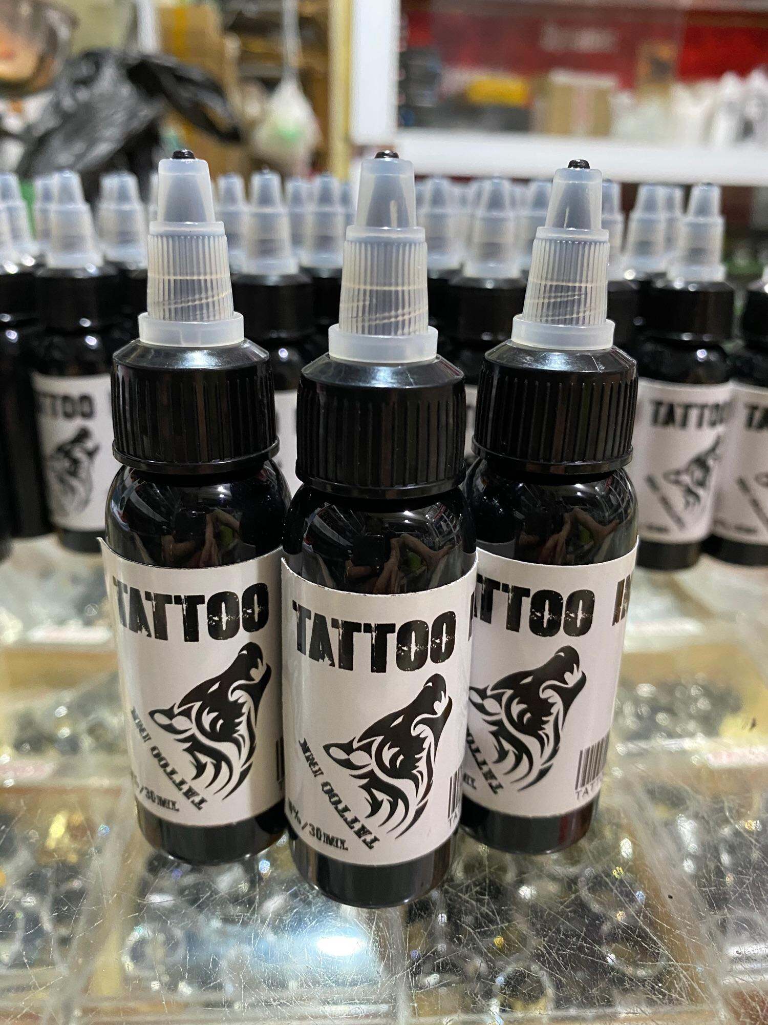 3 chai mực tập xăm tattoo ink