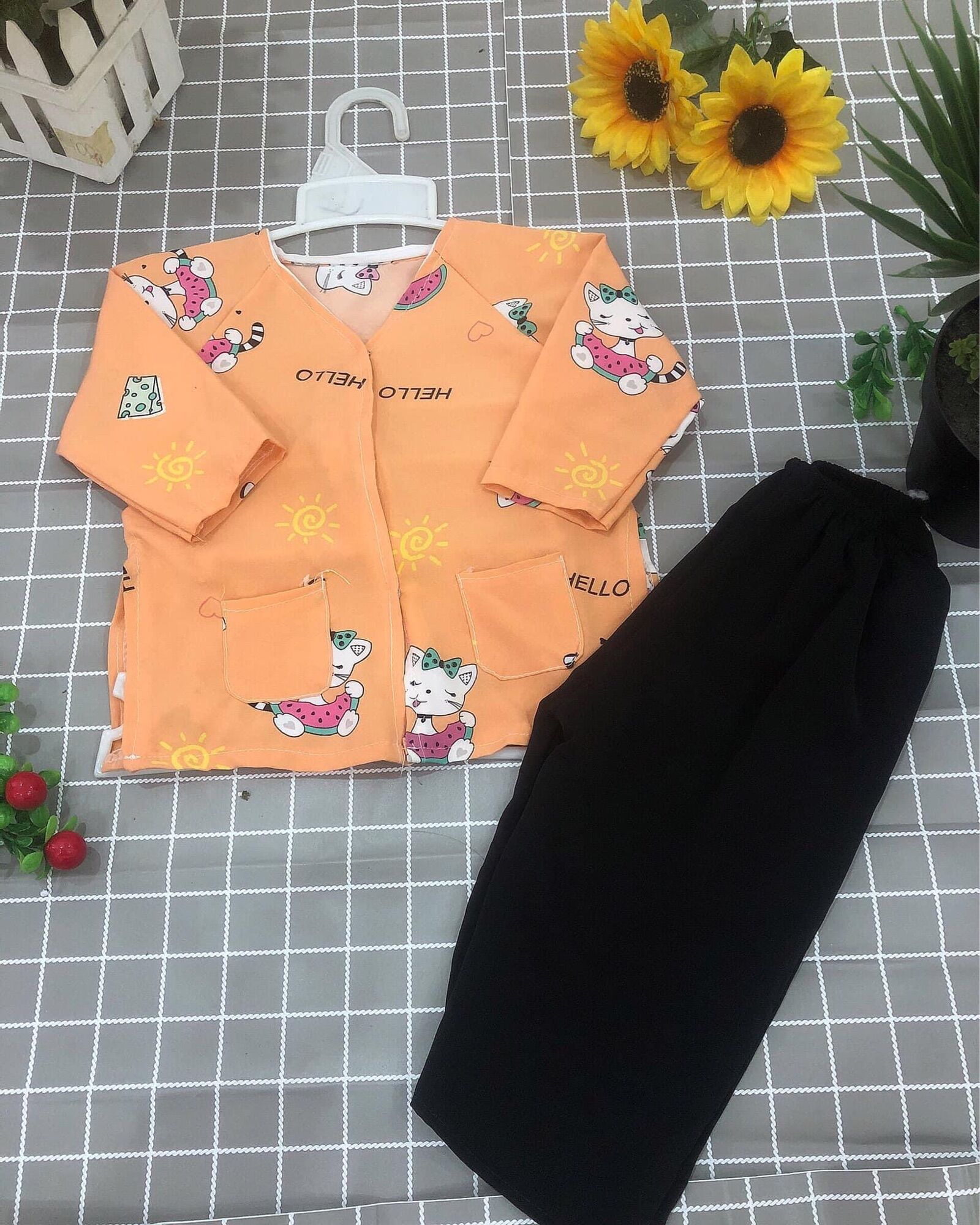 bộ áo bà ba cho bé