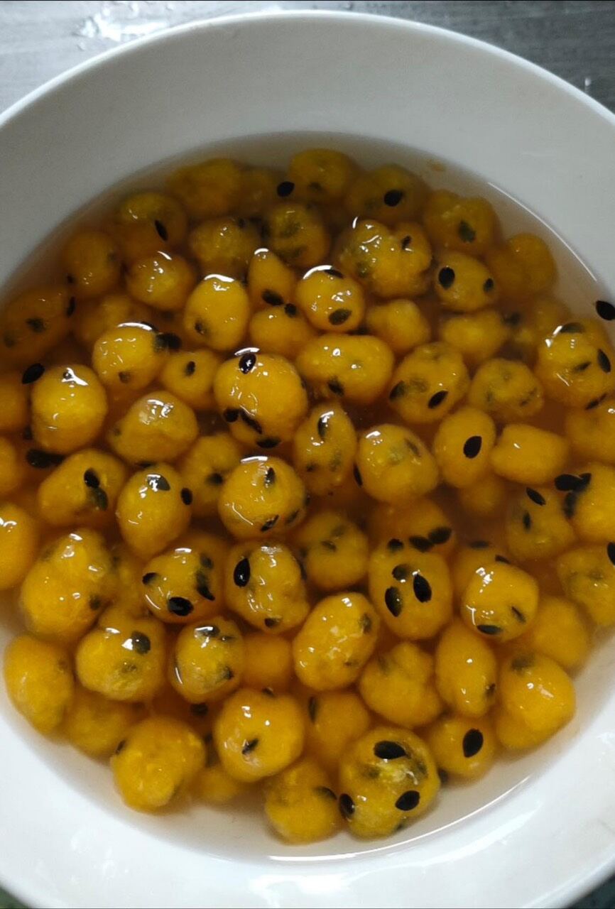 Trân châu nhà làm chanh dây 🍋 topping dùng trong trà sữa chè