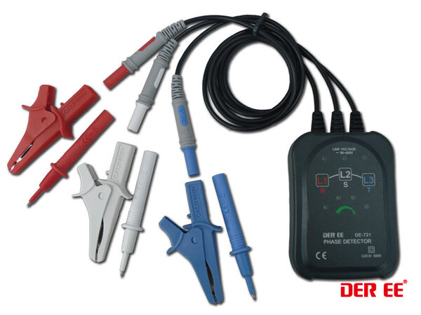 [HCM]Đồng hồ đo thứ tự pha DEREE DE-721