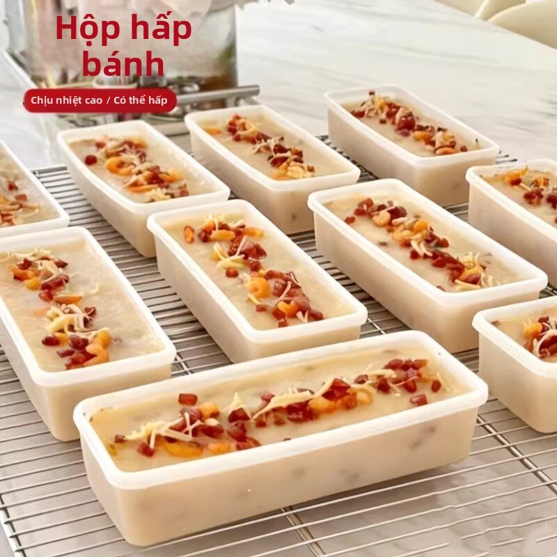 WALKING LU | Hộp Đựng Bánh Hấp Chống Nhiệt Độ Cao An Toàn Thực Phẩm